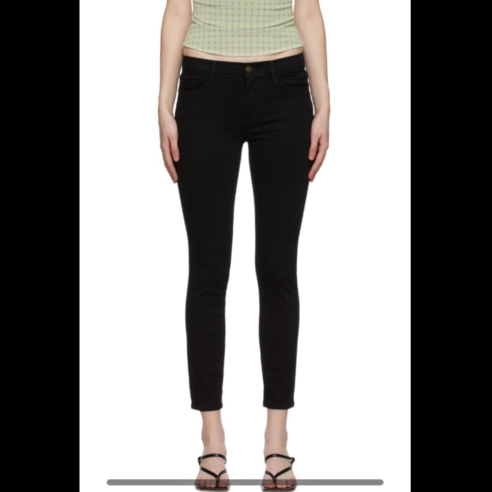 FRAME Le Skinny De Jeanne Crop Jean